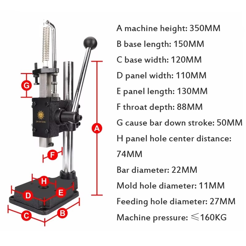 Zware handmatige persmachine,  - Heavy Equipment Grinder recensie en prijs
